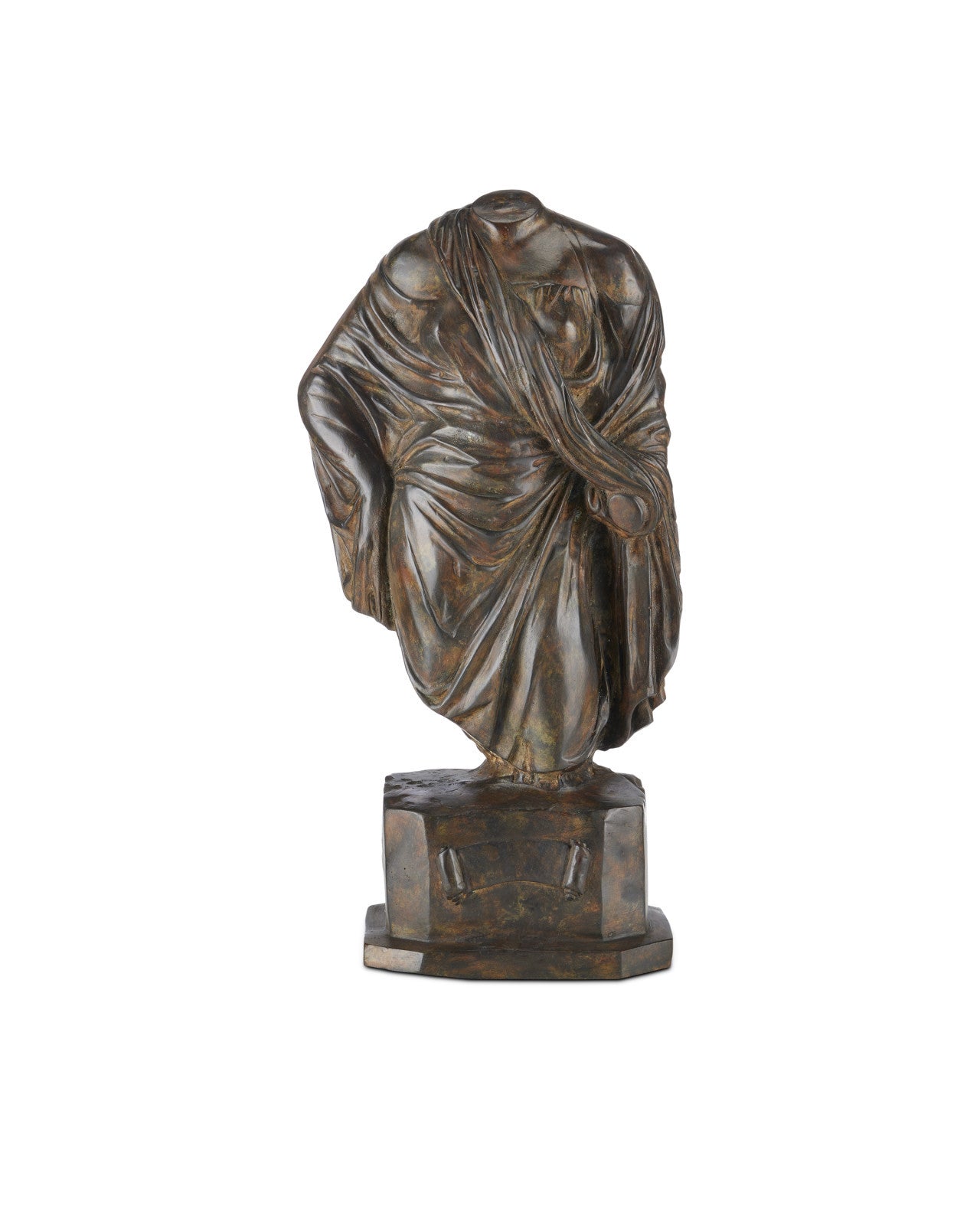 Greek Female Torso Bronze